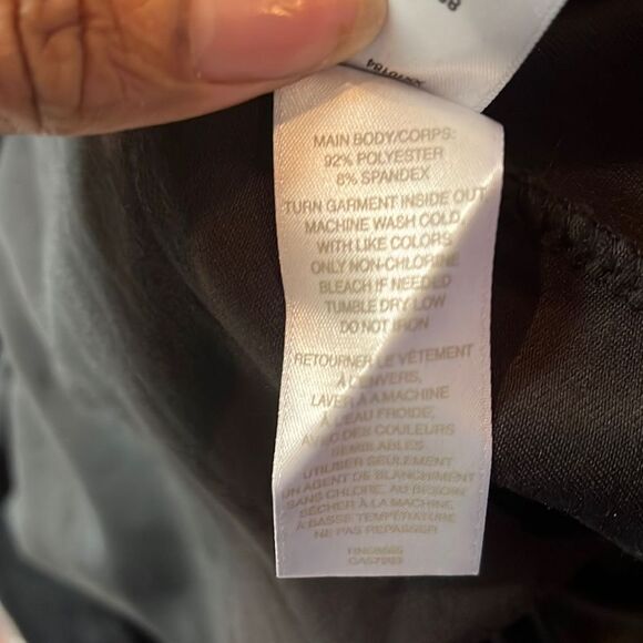 Zella Girls Black Velour Pullover Sweatshirt XS - Picture 6 of 8